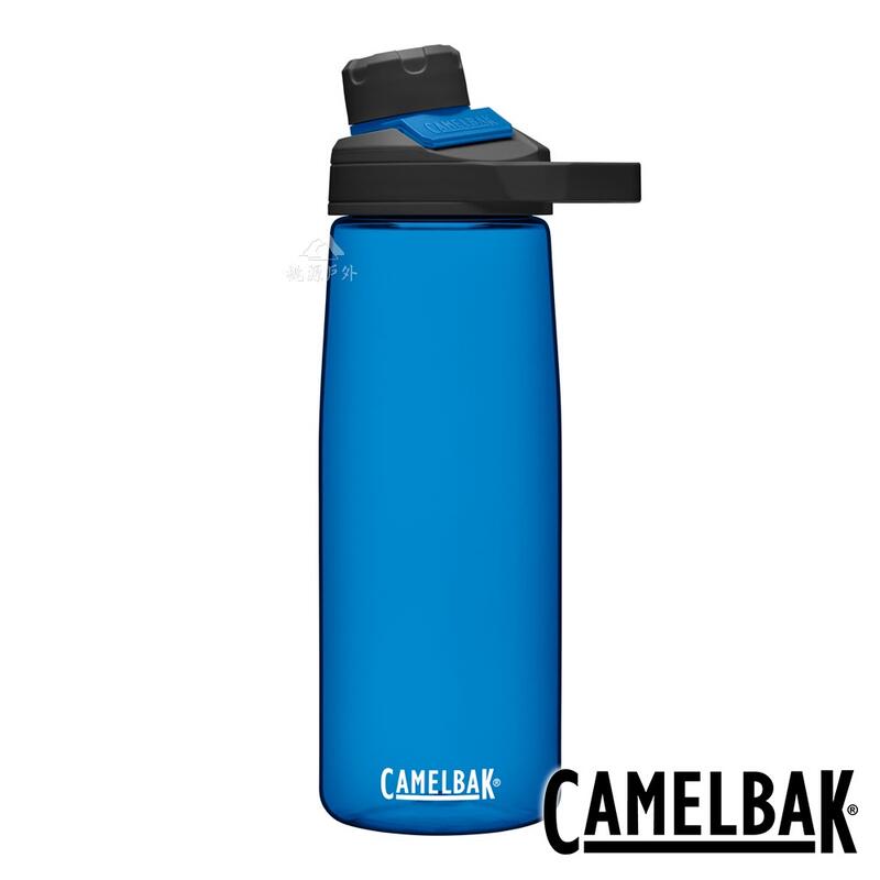 【CAMELBAK】CHUTE MAG 戶外運動水瓶 750ml-牛津藍 RENEW 2470401075