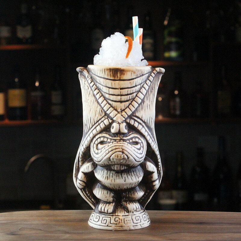 陶瓷面具杯提基杯創意TIKI MUG Tiki杯子夏威夷雞尾酒杯馬天尼杯