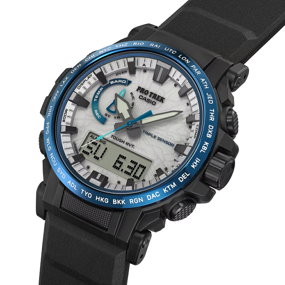 CASIO 卡西歐  PRO TREK PRW-61系列 PRW-61D-2 太陽能電力  戶外探險 47.4mm｜樂天領券現折★全館特惠中★指定刷卡回饋10% 1