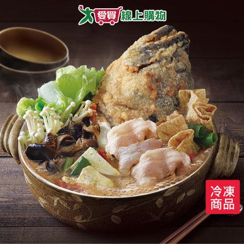 林聰明龍虎斑沙鍋魚頭禮盒(半片)【愛買冷凍】