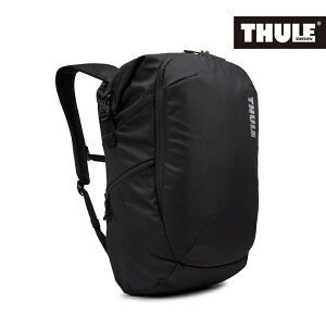 Thule 都樂 Subterra Travel Backpack 34L 商旅兩用雙層筆電背包 TSTB-334 黑 礦藍 紅