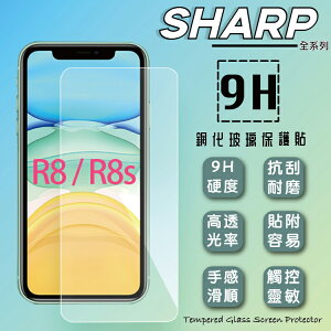 SHARP 夏普 AQUOS R8/R8s SH-R80 / R8 Pro/R8s Pro SH-R80P 鋼化玻璃保護貼 9H 螢幕貼 玻璃貼 保護膜