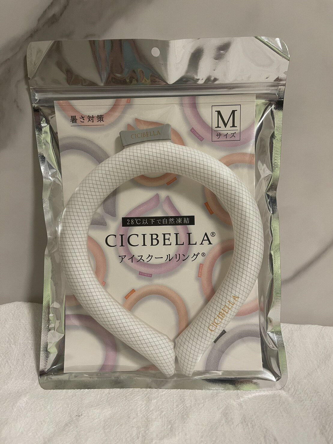 【現貨24H內出貨】日本CICIBELLA 正品 降溫神器 頸部冰圈 涼感環 解暑小物 涼感 時尚配件 有發票 9