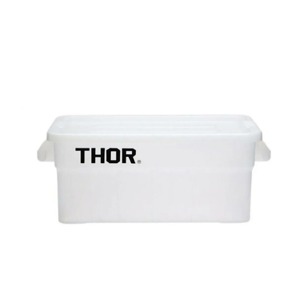 【最高折300】 THOR BOX 透明 多功能層疊方形 收納箱 53L H5767【新竹皇家THOR53L-WHITE】