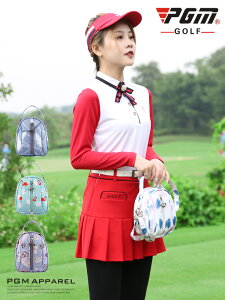 PGM 高爾夫手包女迷你golf球包多功能迷彩印花收納袋手拿包背挎包