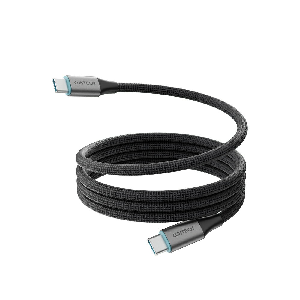 CUKTECH 酷態科 TYPE-C 240W 6A 磁吸 編織 充電線 數據線  傳輸 支援快充