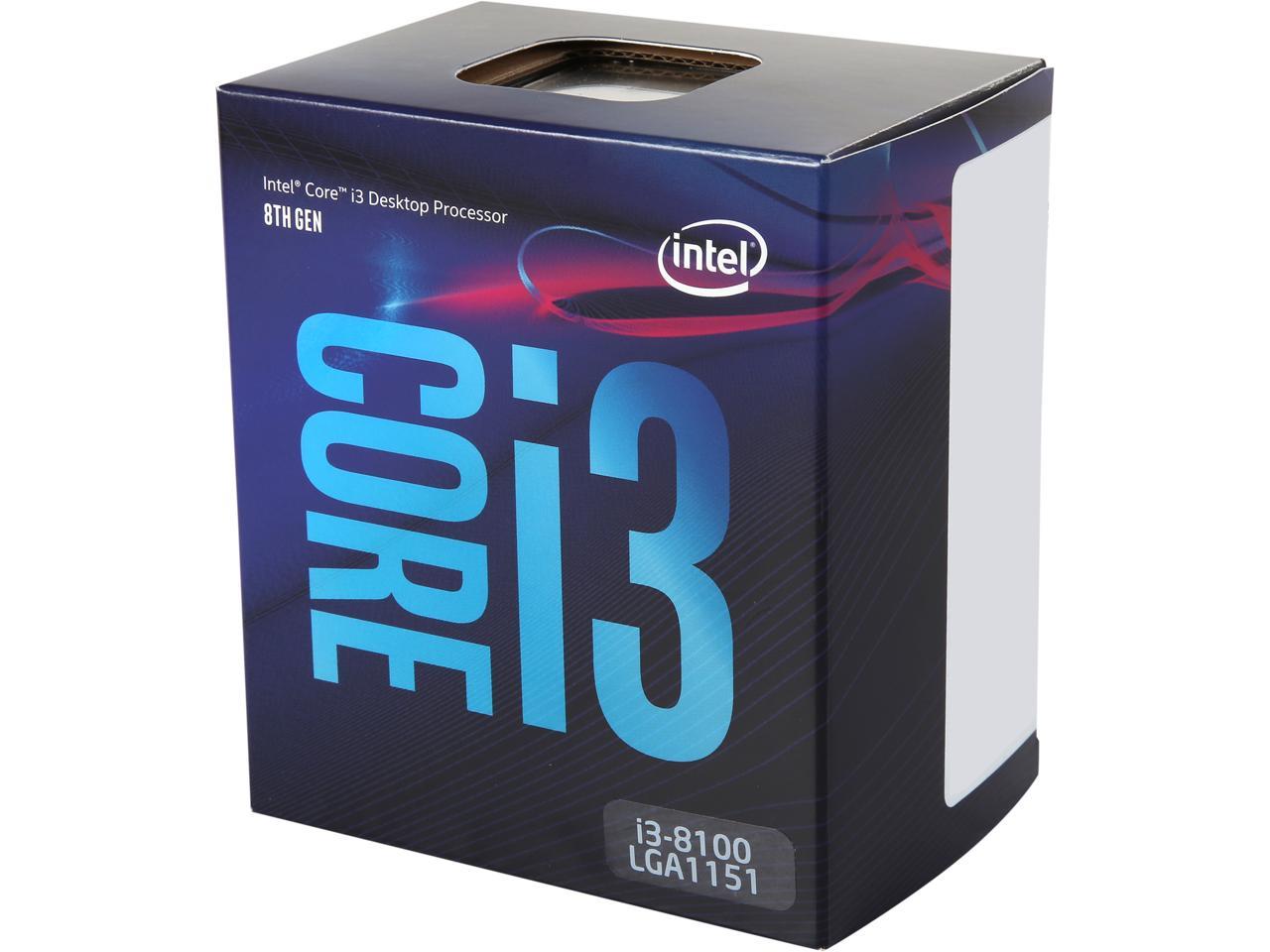 3c_expert: Intel CPU Core i3-7100 Kaby Lake Dual-Core i3-8100 i3-9100