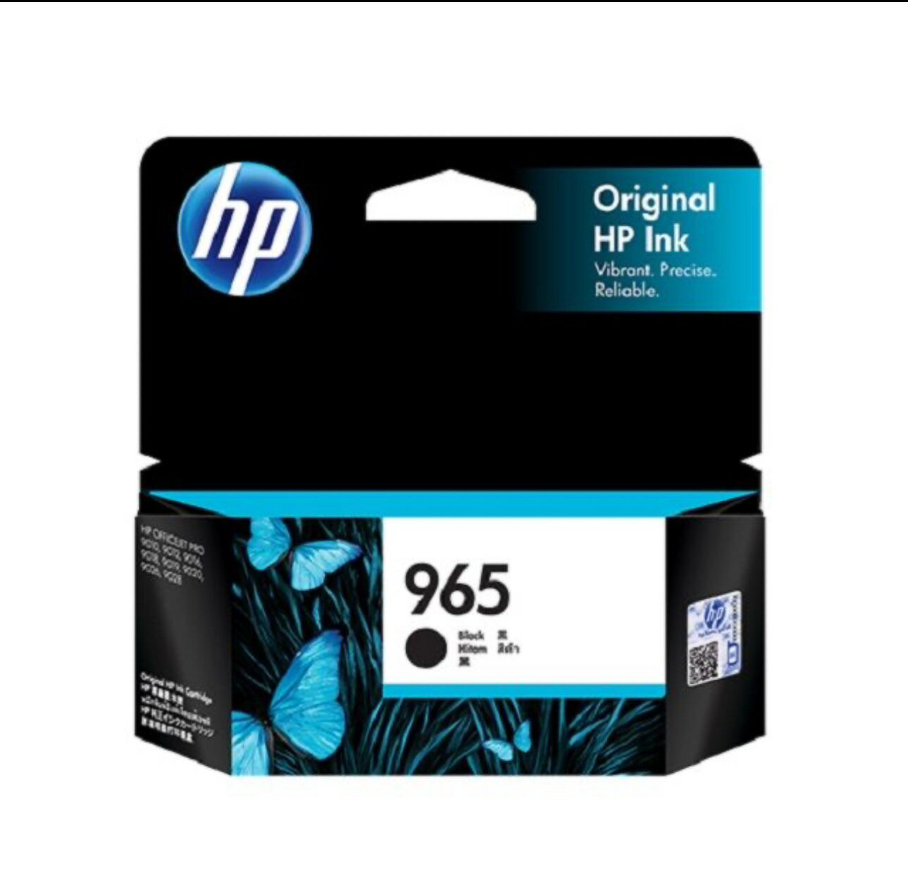 HP 965 原廠黑色墨水匣 (3JA80AA / 3JA80A ) ( 適用: HP OfficeJet Pro 9010/9018/9016/9019/9012/9020/9028/9026)