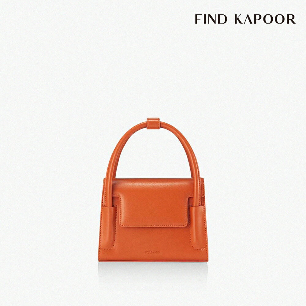 送禮首選★FIND KAPOOR MARTY 18 翻蓋手提斜背方包- 橘色 附防塵袋+提袋【全館滿額折價★APP下單點數4倍送】線上購買享 實體門市同步服務