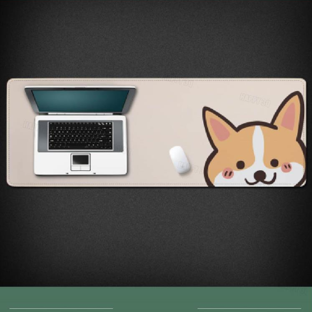 素色滑鼠墊簡約桌墊可愛動物印花療癒鍵盤墊子文創精美滑鼠墊插畫-多款【AAA3792】
