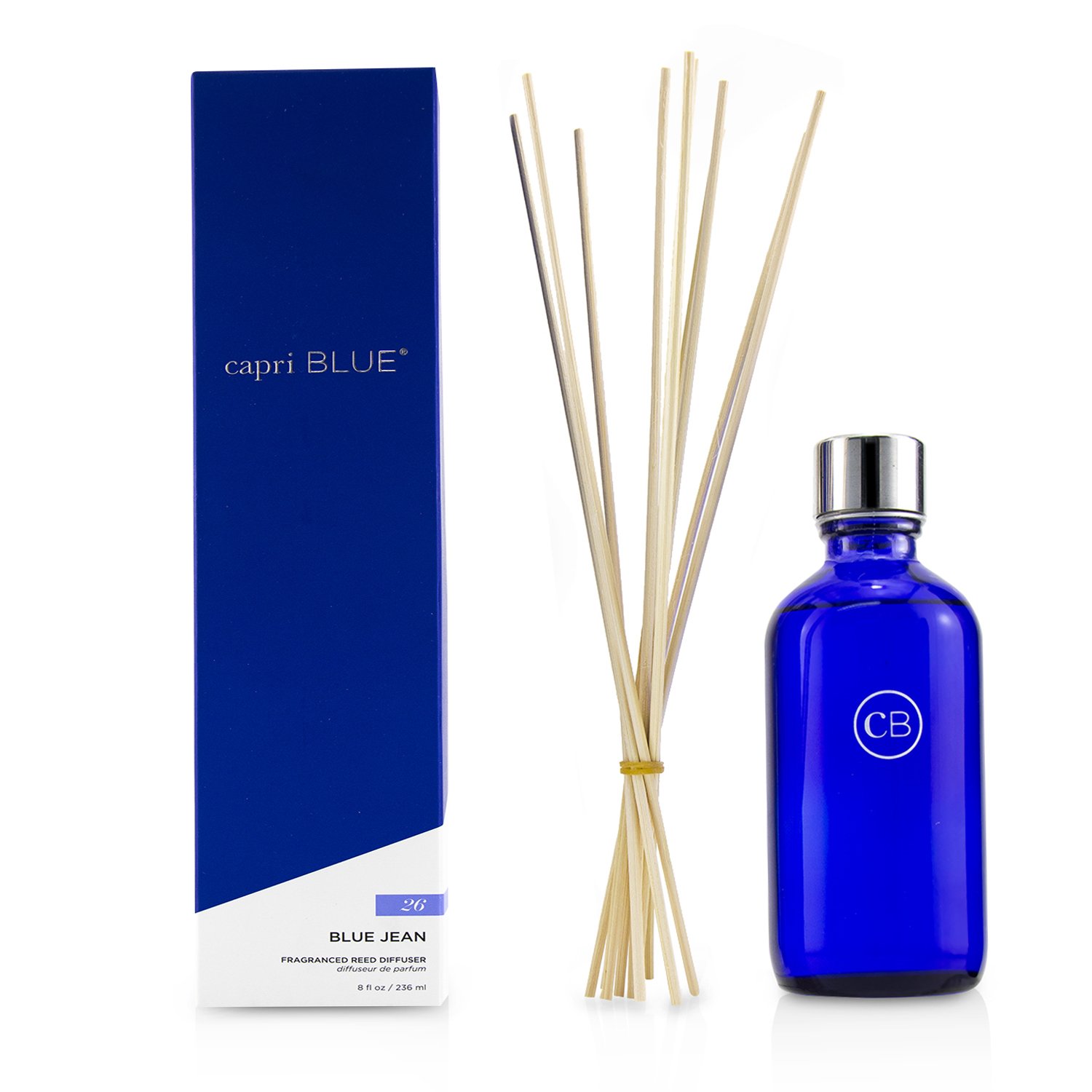 Capri Blue - 標誌室內擴香 - Blue Jean Signature Reed Diffuser - Blue Jean