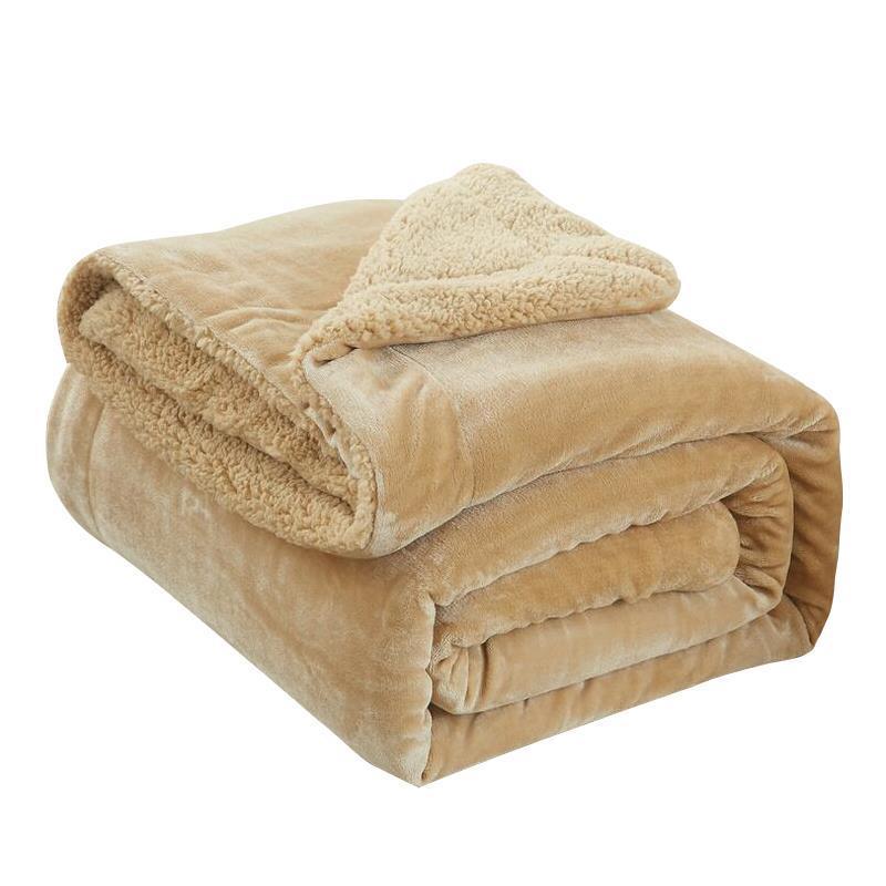 厚毛毯冬季小毛被子雙層加厚保暖單人蓋腿午睡學生宿舍毯子