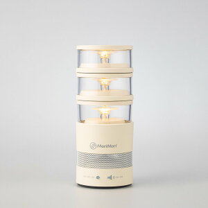 【時尚生活】《MoriMori》LASMO Speaker 多功能LED燈 小夜 氣氛燈 照明燈 分離式 藍芽音響 露營