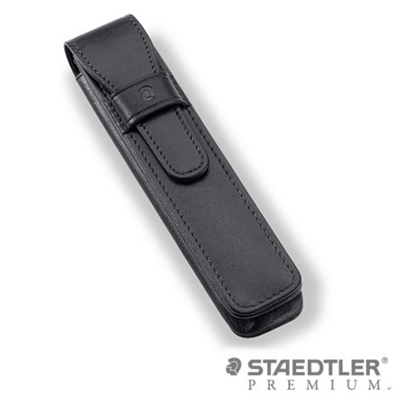施德樓 PREMIUM系列 9PLE1ET1-9 牛皮筆套(黑)單支入 / 個