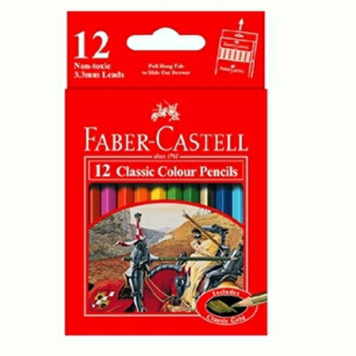 Faber-Castell油性彩色鉛筆 12色*115851