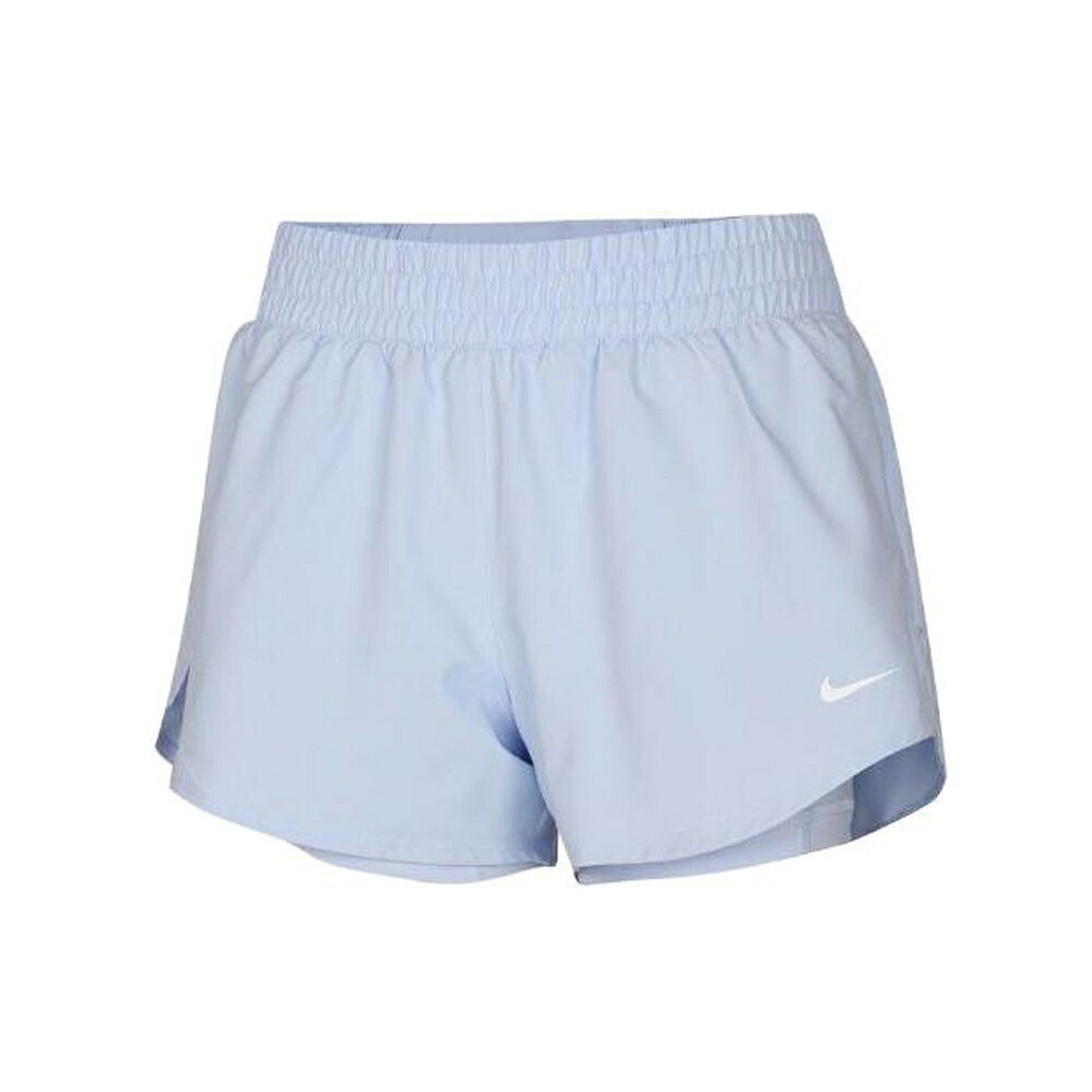 NIKE 女中腰二合一短褲(休閒 三分褲 訓練 運動 Dri-FIT吸濕排汗「DX6013-407」≡排汗專家≡