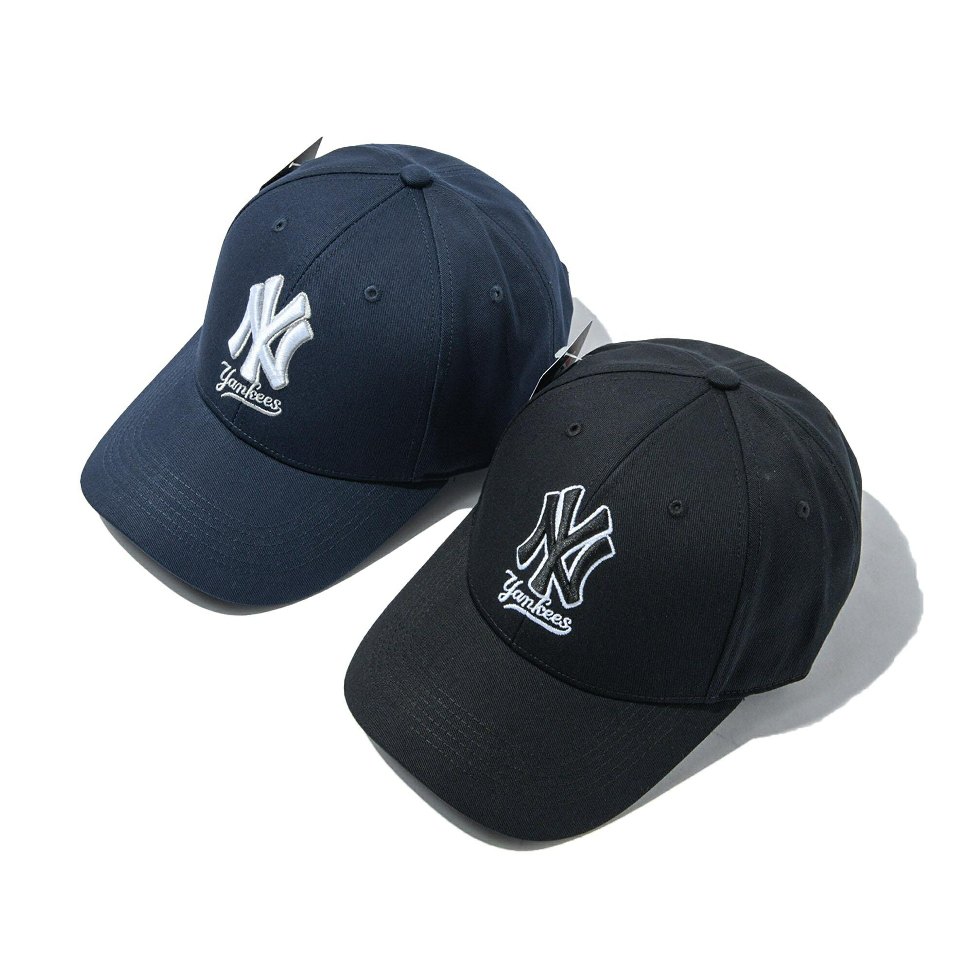 MLB 【NY】洋基 刺繡大LOGO 復古老帽
