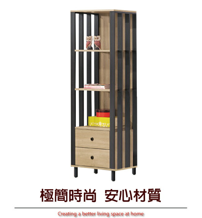 APP下單享點數4%｜【綠家居】英倫 現代2尺二抽展示櫃/收納櫃(三色可選)