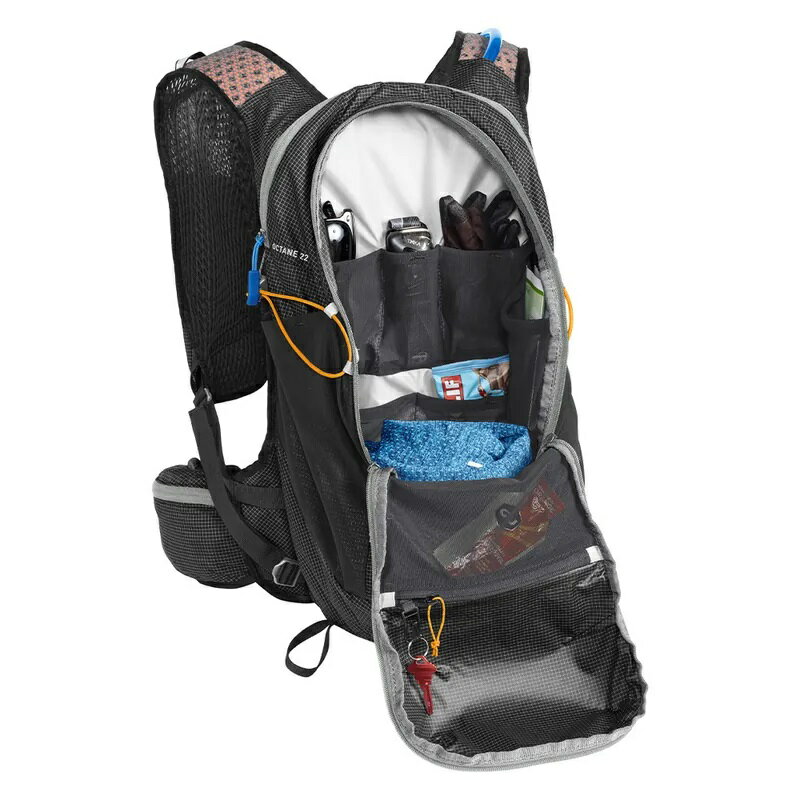 CamelBak Octane 22 Cordura多功能運動背包(附2L拉鍊式快拆水袋)黑 2