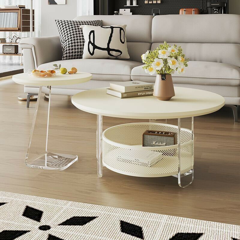 北歐輕奢簡約極簡茶几