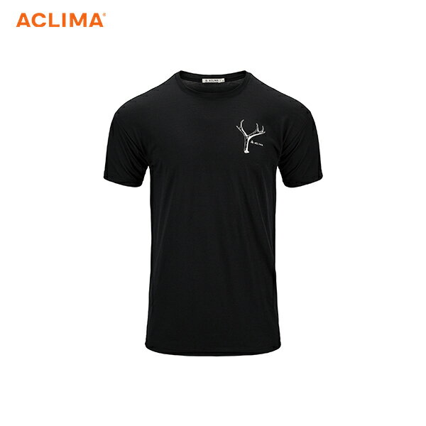 挪威[ACLIMA]LW140 Classic Tee Antler M 男款輕量鹿角T恤 / 透氣排汗 / 抗臭快乾