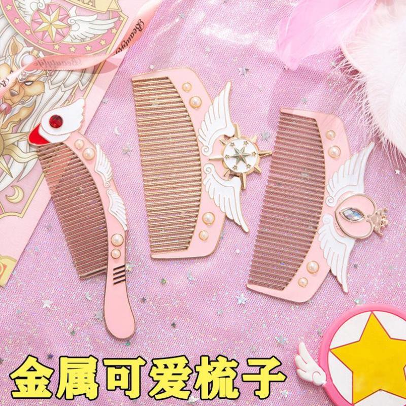 精緻好看的梳子女士專用長發不易斷網紅款韓版劉海便攜隨身小號