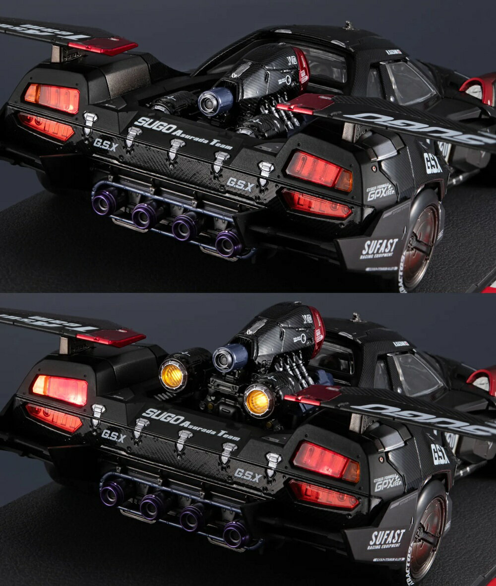 【御玩家】[預購2027年第一季暫定] threeMega閃電霹靂車『VA Hi-SPEC UNITED 阿斯拉 G.S.X RS SIREN』黑色限定 暫定價 6