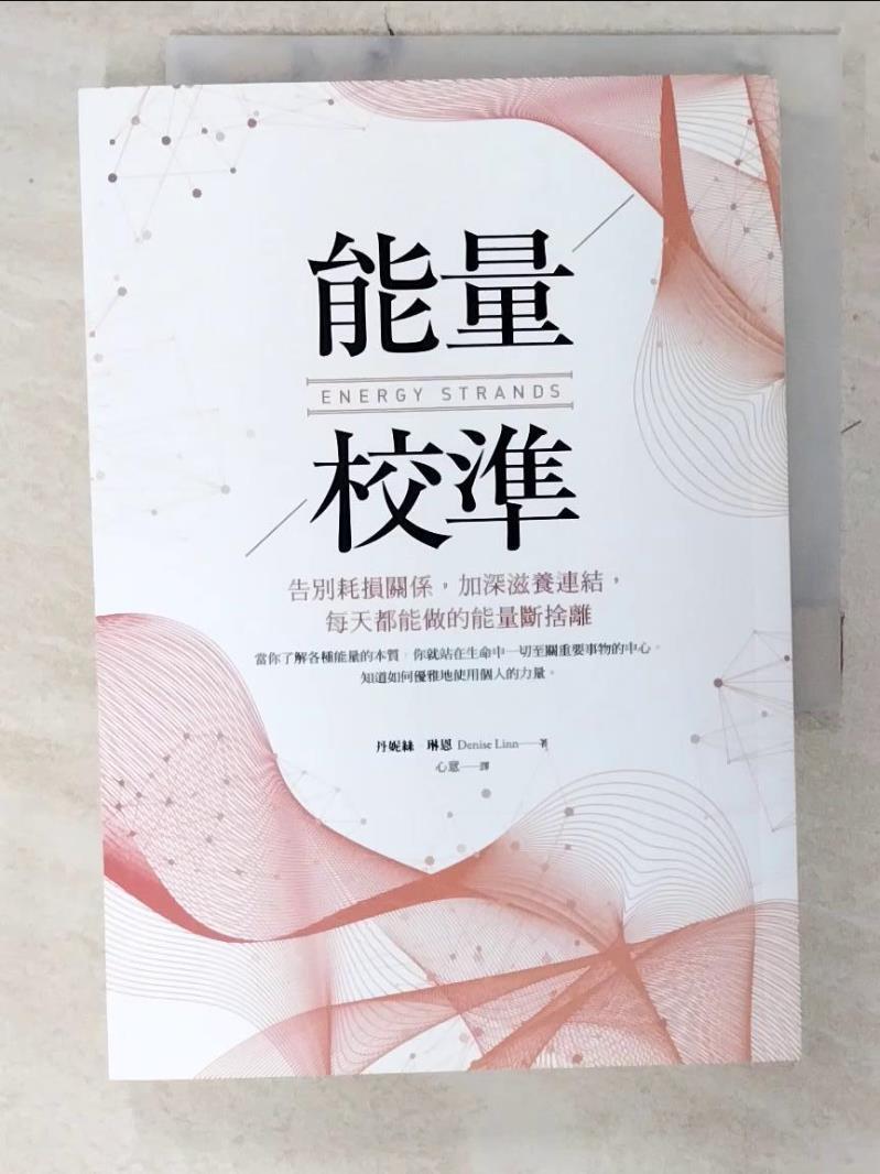 【書寶二手書T3／心靈成長 CW9】能量校準：告別耗損關係，加深滋養連結，每天都能做的能量斷捨離 丹妮絲‧琳恩, 心意