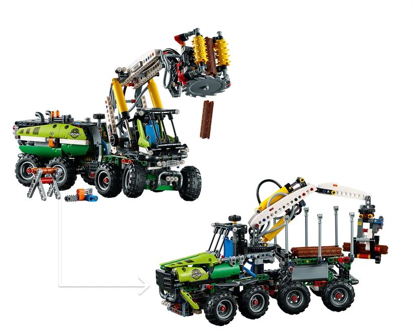 LEGO 樂高TECHNIC 科技系列Forest Machine 伐木機械車42080 | Posma直