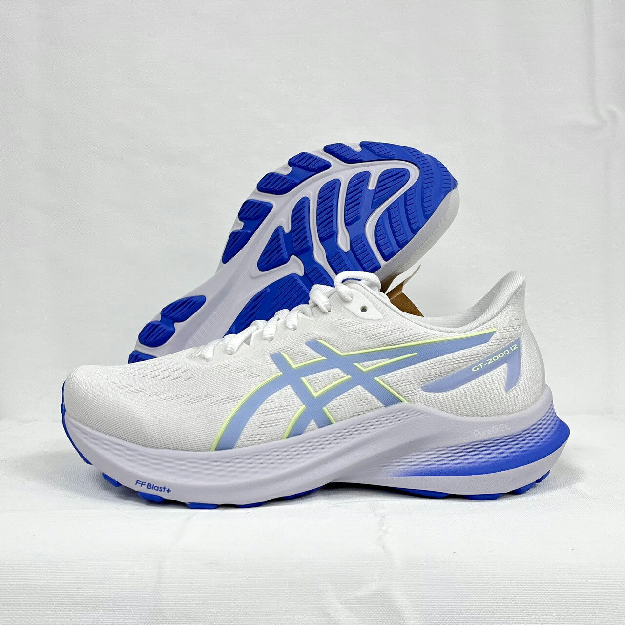 Asics 亞瑟士 女慢跑鞋 GT-2000 12 寬楦 支撐 透氣 緩震 耐磨 1012B504-102