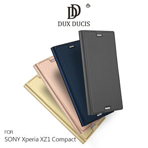 強尼拍賣~ DUX DUCIS SONY Xperia XZ1 Compact SKIN Pro 皮套 插卡 可立 支架 保護套