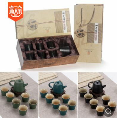 美琪 簡約時尚古典茶壺茶碗整套陶瓷茶具禮品套裝
