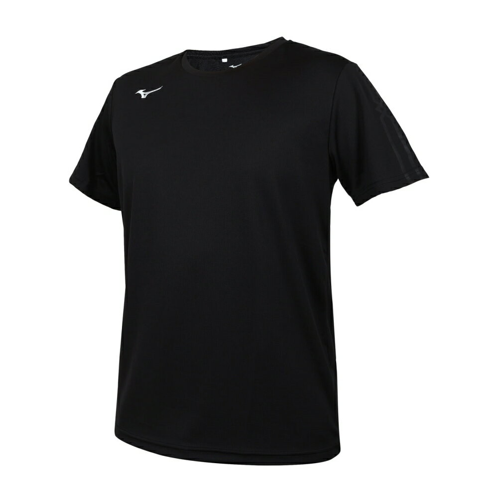 MIZUNO 男短袖T恤(免運 臺灣製 上衣 休閒 抗UV「32TAC01009」≡排汗專家≡
