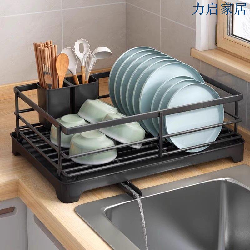 廚房碗碟架加厚水槽臺面盤子碗筷收納架餐具水池洗碗控水架瀝水架