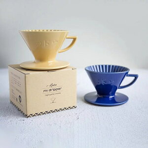 【沐湛咖啡】日本製 星芒濾杯「極」M1錐形陶瓷濾杯 Kadou & Hasami波佐見燒 1~2人用