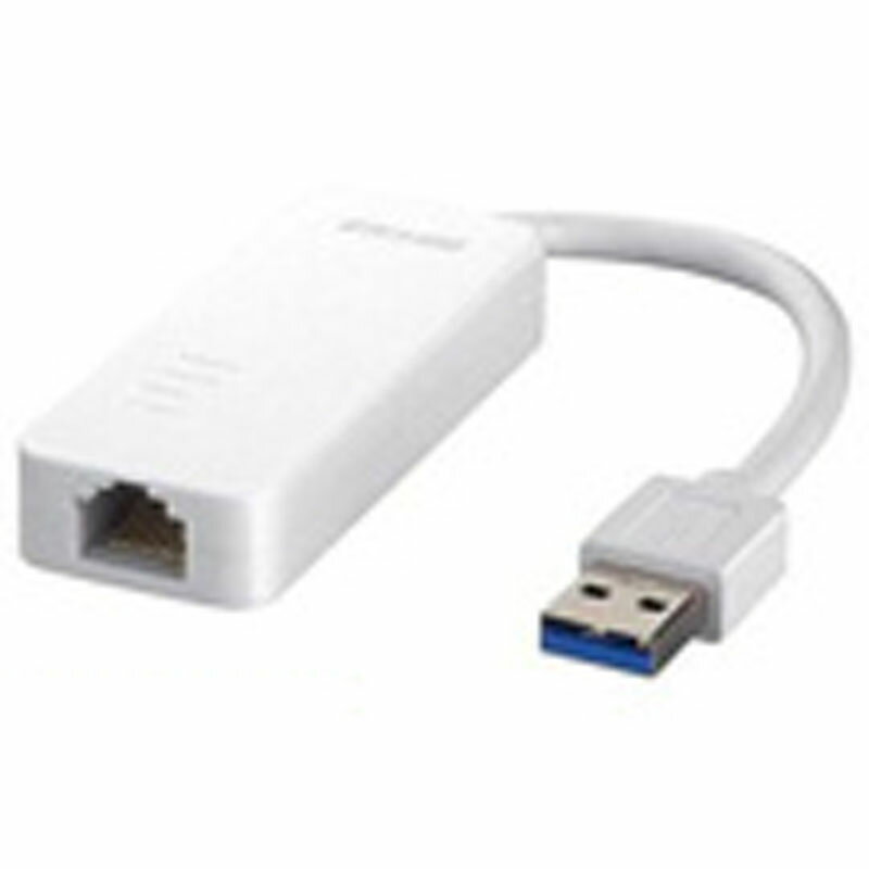 【日本代購】Buffalo LUA4-U3-AGTE-WH 巴法絡有線網卡 USB3.0 0 ( 適用于任天堂 Switch )