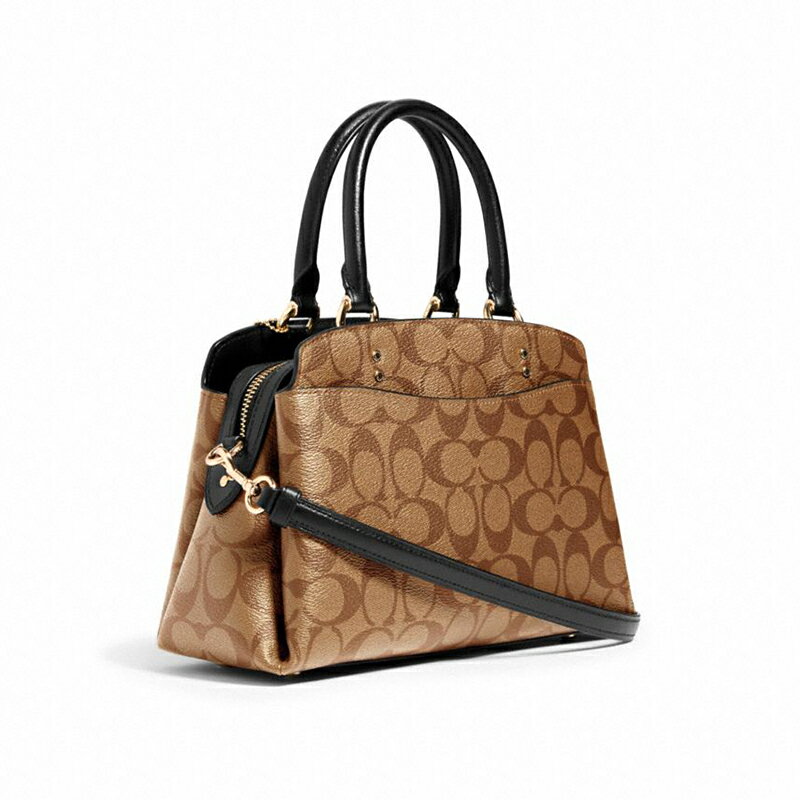 精選★COACH 女士中號戴妃包手提單肩斜挎包PVC 91494(預購)  ~【夏日美包★菲尼斯 國際精品↘3折起】 4
