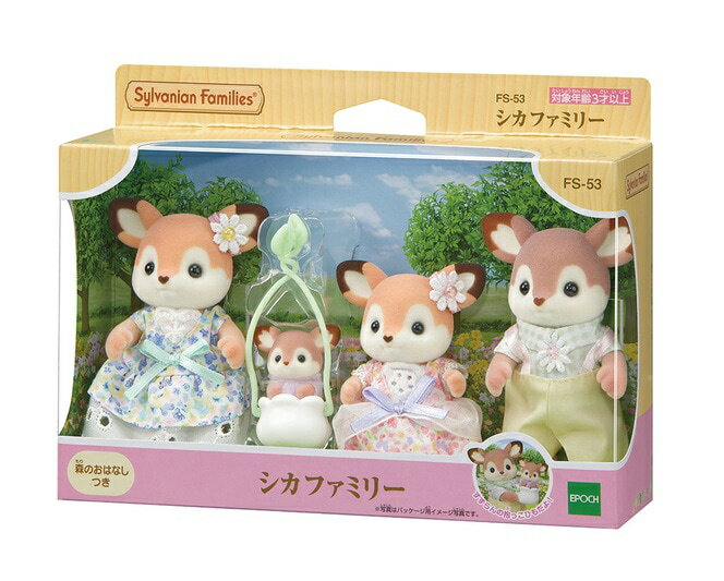 《森林家族》梅花鹿家庭組 東喬精品百貨