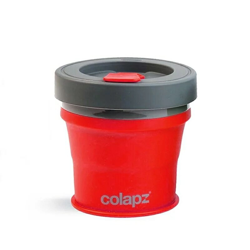 ├登山樂┤英國 Colapz 350ml 摺疊咖啡杯 火紅色 # COL-CUP350-RED