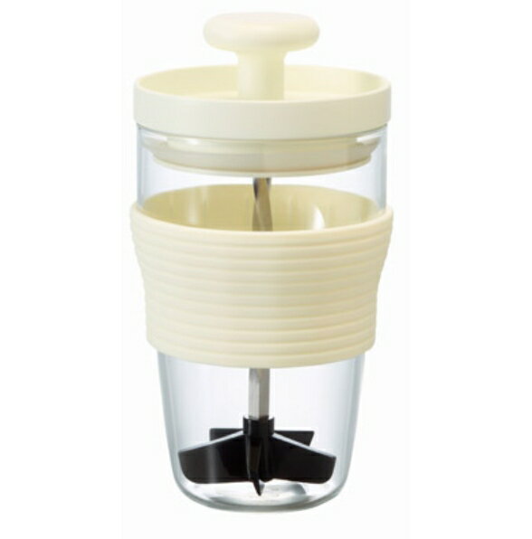 金時代書香咖啡 HARIO 白色便利手動打果汁器 300ml HDJ-L-OW