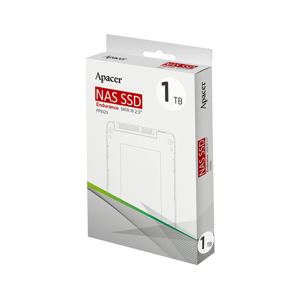 Apacer 宇瞻 PPSS25 SATA III 固態硬碟-1TB PPSS25-1TB