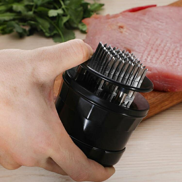鬆肉針 鬆肉器不銹鋼嫩肉器做牛排的工具家用扎肉斷筋器德國鬆肉針 免運 開發票