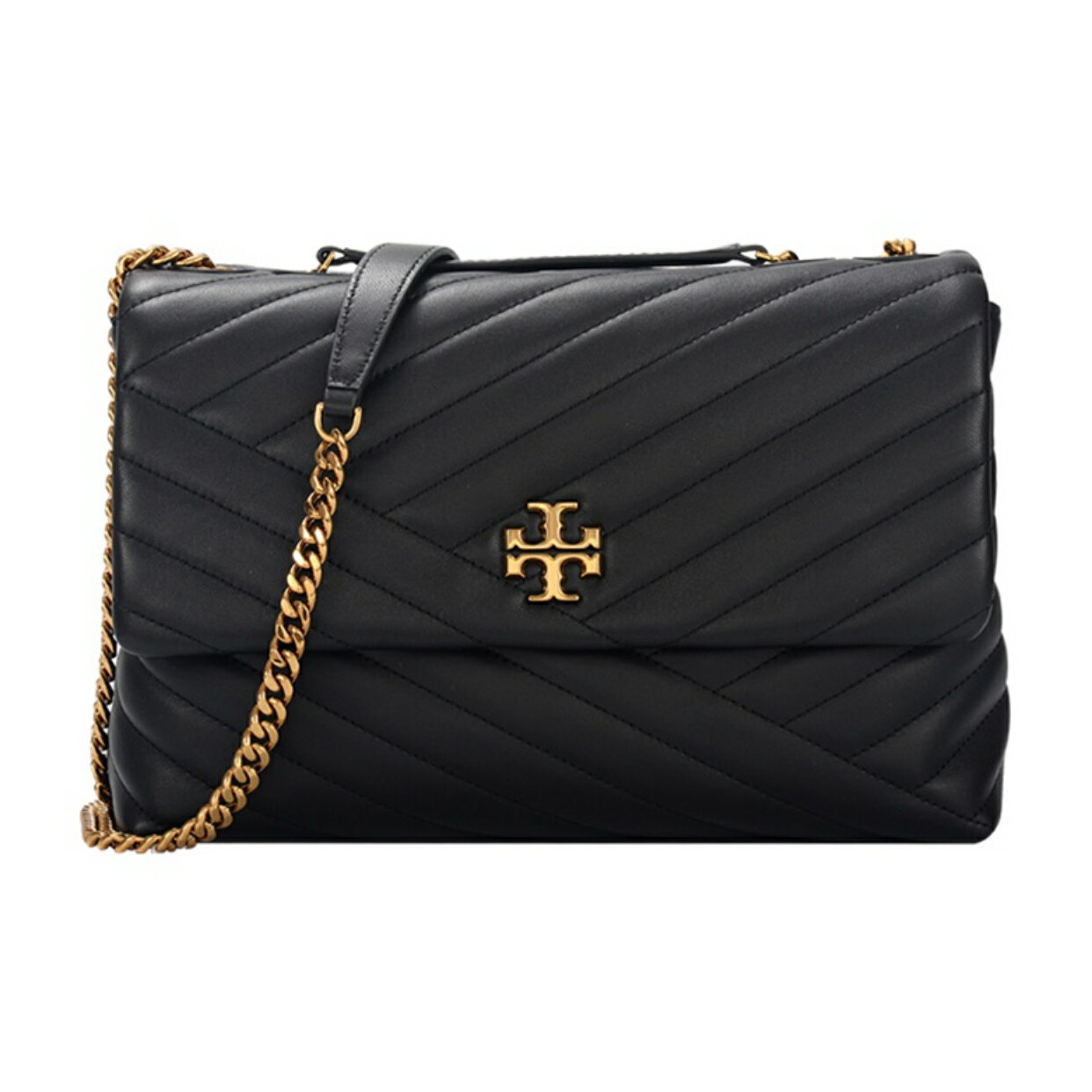 TORYBURCH皮革條紋翻蓋單肩斜跨包58465(藍色現貨+預購)    ~【 菲尼斯 國際精品 ★ APP下單天天10%點數回饋 】 3