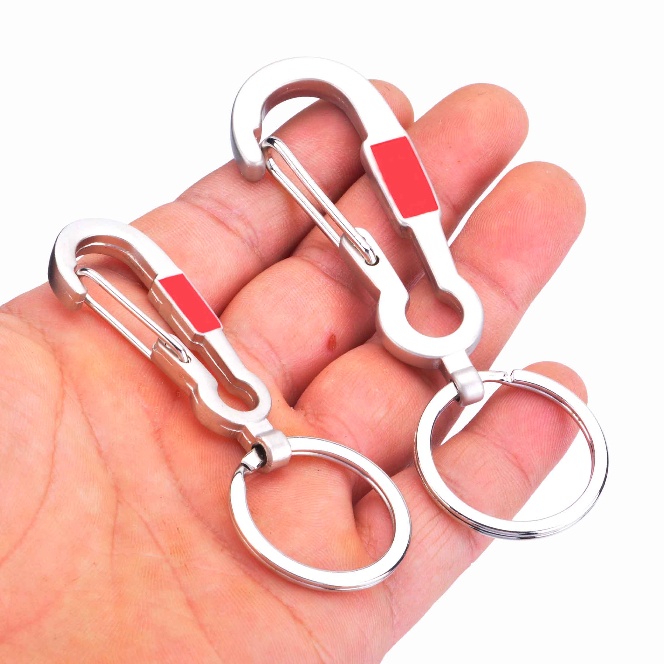 男士掛腰登山戶外鑰匙扣創意時尚車用鑰匙鏈腰掛禮品汽車腰掛扣 1