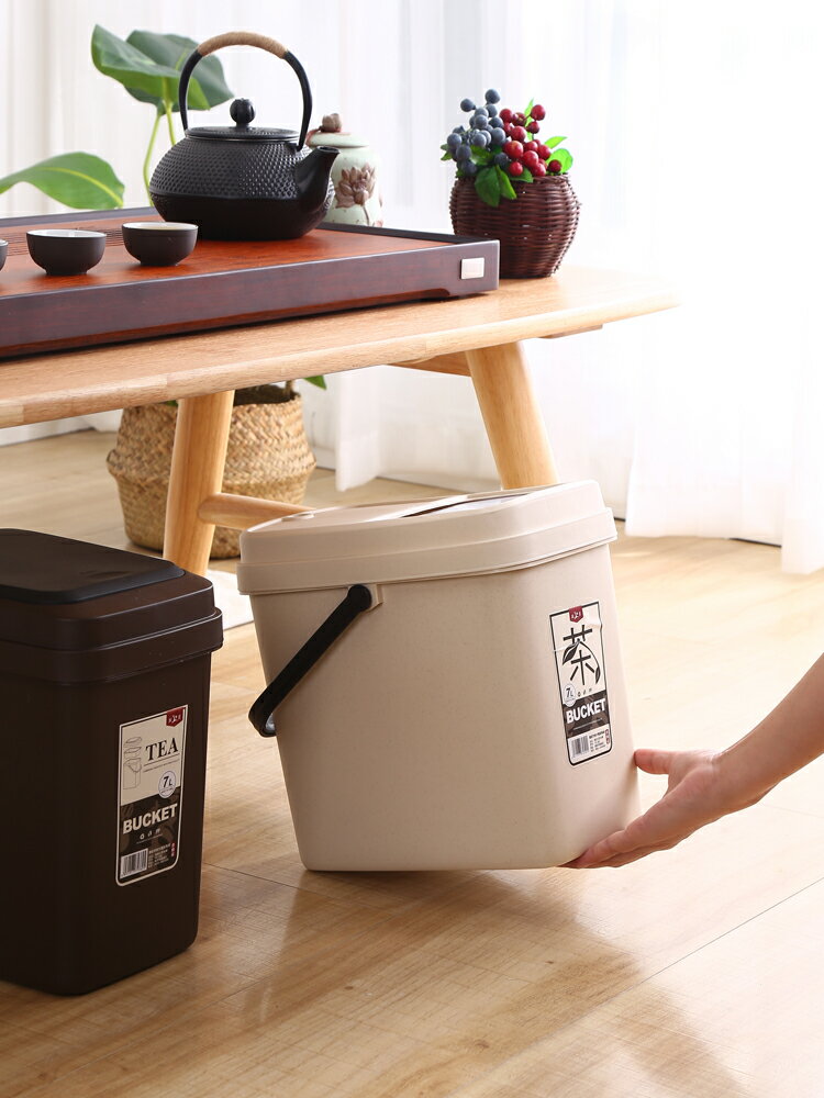 茶桶茶渣桶排水桶功夫茶具配件家用小號茶水桶茶盤茶道茶臺垃圾桶