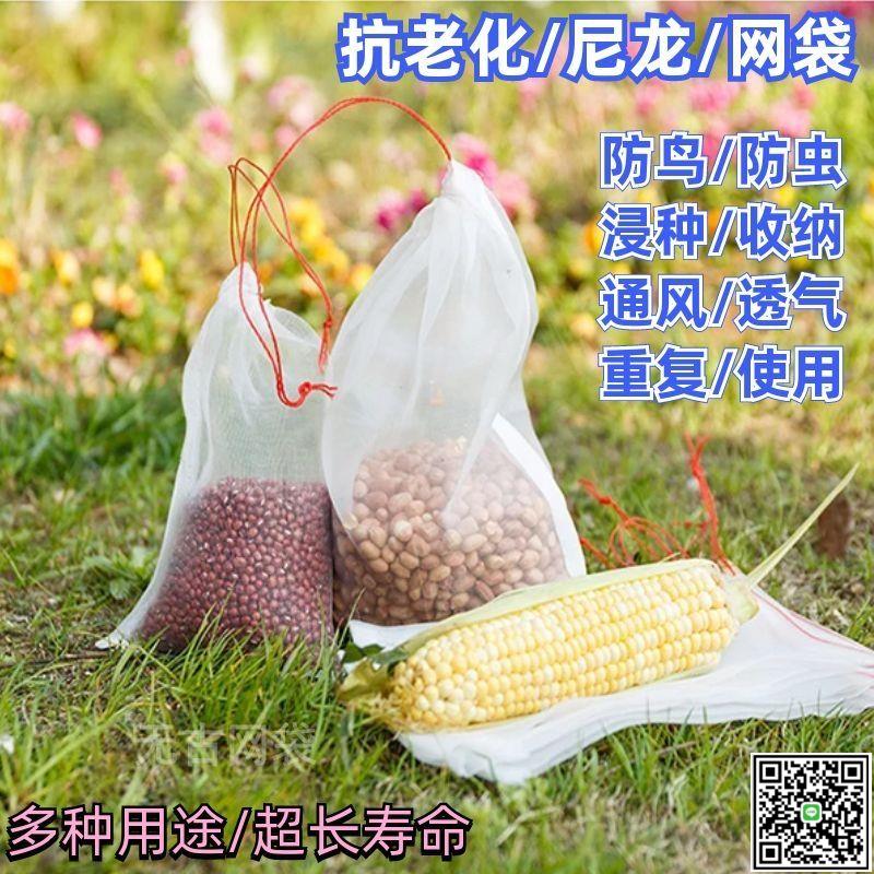 防蠅袋水稻浸種袋火龍果袋葡萄水果套袋果樹防鳥網袋防蟲尼龍網袋-UM.有米家居