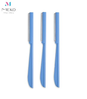 MEKO 修得有型安全修眉刀(3入) U-004-1【官方旗艦店】 MEKO 修得有型安全修眉刀(3入) U-004-1【官方旗艦店】-MEKO風格美妝-彩妝保養推薦
