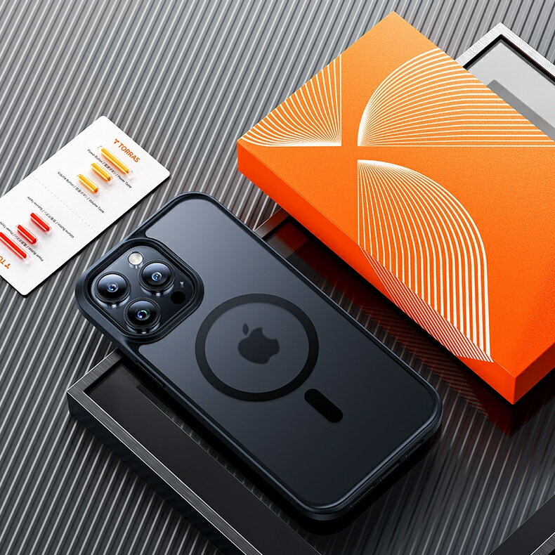 FuNFang iPhone15 Pro Max Plus 軍工防摔保護殼 磨砂磁吸超薄 手機保護殼 i15 i14