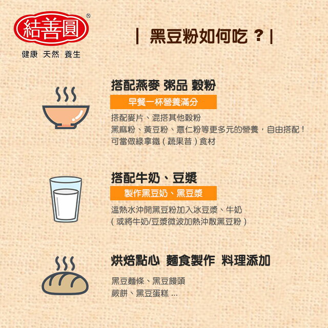 【金瑞益】純 黑豆粉 600g|脫氧夾鏈立袋|純穀粉、無其他添加 青仁黑豆粉 結善圓 3 【金瑞益】純 黑豆粉 600g|脫氧夾鏈立袋|純穀粉、無其他添加 青仁黑豆粉 結善圓 3