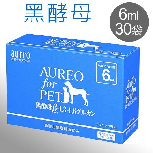 《日本黑酵母》Aureo黑酵母寵特寶健體速6mlx30包/盒好窩生活節